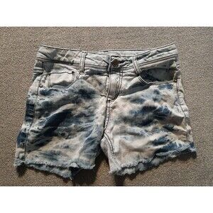 Wishful Park Distressed Denim Jean Shorts - Size 12 girls Blue *stains discount